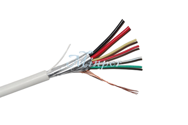 Alarm cable 2*0.5+4*0.22 shield