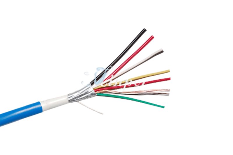 Alarm cable 2*0.5+4*0.22 Twin Jacket