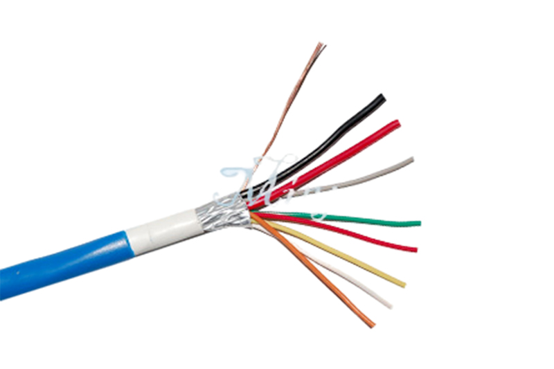 Alarm cable 2*0.5+6*0.22 Twin Jacket